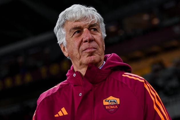 2026-01-18 Torino FC v AS Roma - Serie A TURIN, ITALY - JANUARY 18: Head coach Gian Piero Gasperini of AS Roma looks on during the Serie A match between Torino FC and AS Roma at Stadio Olimpico di Torino on January 18, 2026 in Turin, Italy. (Photo by Alberto Gandolfo BSR Agency) Turin Italy Content not available for redistribution in The Netherlands directly or indirectly through any third parties. Copyright: xBSRxAgencyx