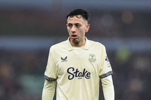 Premier League Aston Villa v Everton Dwight McNeil of Everton during the Premier League match Aston Villa vs Everton at Villa Park, Birmingham, United Kingdom, 18th January 2026 (Photo by Mark Cosgrove News Images) Birmingham Villa Park West Midlands United Kingdom Copyright: xMarkxCosgrove NewsxImagesx