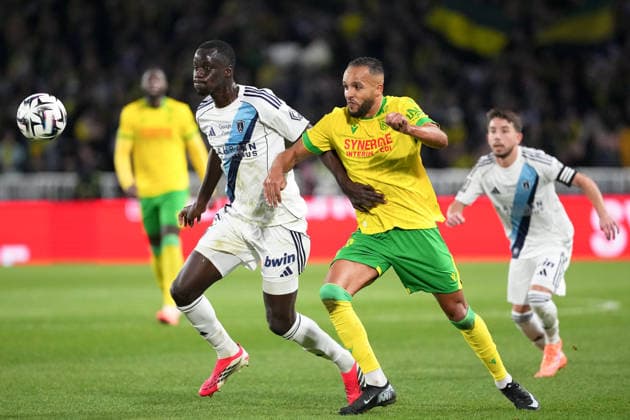 FC Nantes v Paris FC - Ligue 1 McDonald s 2025 2026 05 Moustapha MBOW (pfc) - 19 Youssef EL ARABI (fcn) during the Ligue 1 McDonald s match between FC Nantes and Paris FC at Stade de la Beaujoire on January 18, 2026 in Nantes, France. Nantes France  Copyright: xFEPx 776348248