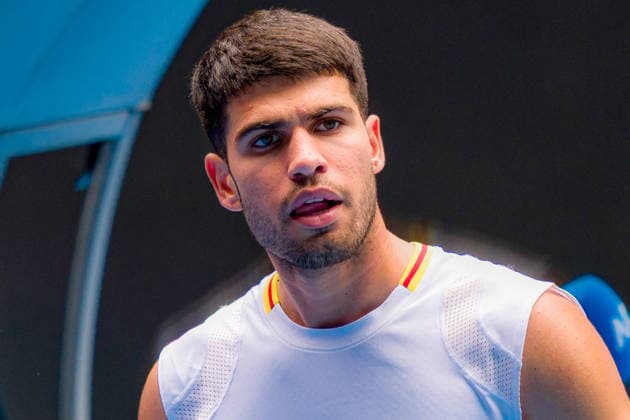 TENNIS : Open Australie 2026 - Melbourne - 18 01 2026 Carlos Alcaraz - Australian Open - Melbourne - 1326 MELBOURNE  Copyright: xSportxPZx