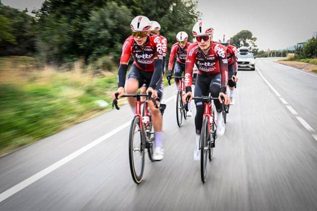 Cycling, Team Lotto Intermarche, Training