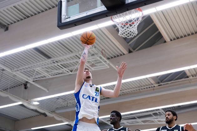 BARMER 2 Basketball Bundesliga ProB Süd CATL Basketball Löwen vs SV Fellbach Flashers Erfurt 18 01 2026 Jasper Brand 21 CATL Basketball Löwen BARMER 2 Basketball Bundesliga ProB Süd CATL Basketball Löwen vs SV Fellbach Flashers Riethsporthalle Erfurt 18 01 2026 Copyright: xBEAUTIFULxSPORTS Duehringx