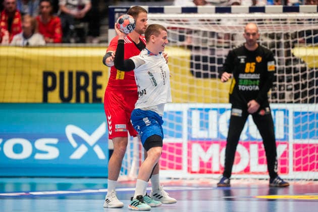 European Handball Championship, Montenegro Faroe Islands Baerum 20260118 The European Championship handball match between the Faroe Islands and Montenegro in Unity arena Photo Cornelius Poppe NTB Baerum Norway EDITORIAL USE ONLY RESTRICTED USE FOR BETTING COMPANIES  Copyright: xCorneliusxPoppex xNTBx