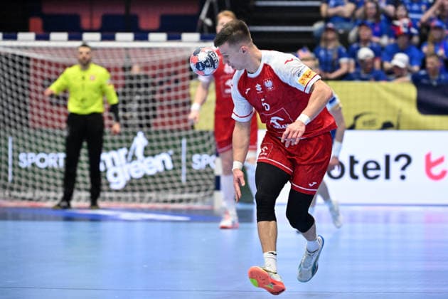 KRISTIANSTAD, SWEDEN 20260118 Poland s Michal Olejniczak in action during the 2026 EHF European Men s Handball Championship the EHF Euro 2026 match between Poland and Iceland at Kristianstad Arena, in Kristianstad, Sweden, on January 18, 2026 KRISTIANSTAD SWEDEN x50090x  Copyright: xJohanxNilsson TTx EHF EURO 2026 POLAND-ICELAND