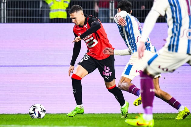 FOOTBALL : Stade Rennais vs Havre AC - Ligue 1 - JournÃ e 18 - 18 01 2026 Przemyslaw Frankowski (Stade Rennais) RennesFrance  Copyright: xBaptistexAutissierx