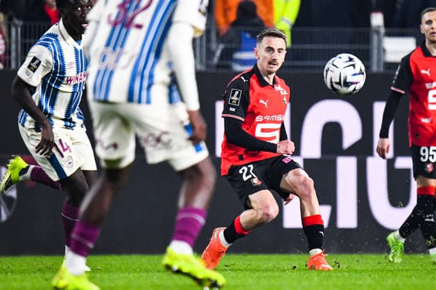 FOOTBALL : Stade Rennais vs Havre AC - Ligue 1 - JournÃ e 18 - 18 01 2026 Valentin Rongier (Stade Rennais) RennesFrance  Copyright: xBaptistexAutissierx