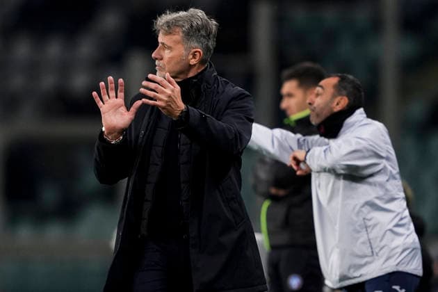 TorinoÕs head coach Marco Baroni during the Serie A soccer match between Torino Fc and Roma at the Stadio Olimpico Grande Torino in Turin, north west Italy - January 18, 2026. - Soccer  Copyright: xFabioxFerrari LaPressex