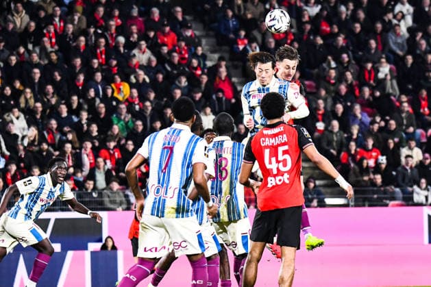 FOOTBALL : Stade Rennais vs Havre AC - Ligue 1 - JournÃ e 18 - 18 01 2026 Ayumu Seko (AC Le Havre) RennesFrance  Copyright: xBaptistexAutissierx