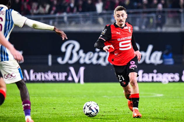 FOOTBALL : Stade Rennais vs Havre AC - Ligue 1 - JournÃ e 18 - 18 01 2026 Valentin Rongier (Stade Rennais) RennesFrance  Copyright: xBaptistexAutissierx