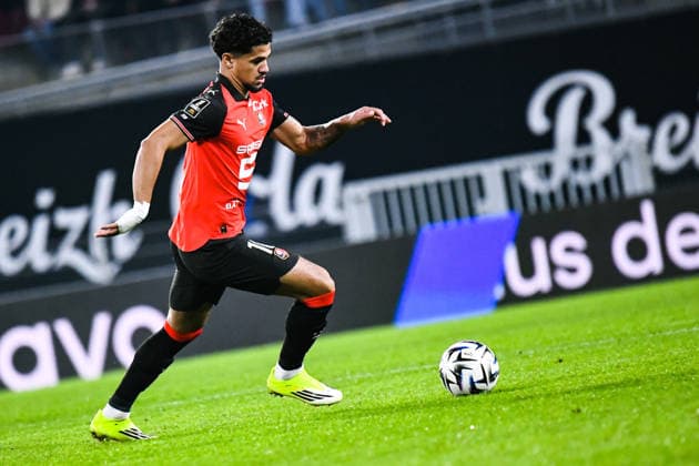 FOOTBALL : Stade Rennais vs Havre AC - Ligue 1 - JournÃ e 18 - 18 01 2026 Ludovic Blas (Stade Rennais) RennesFrance  Copyright: xBaptistexAutissierx
