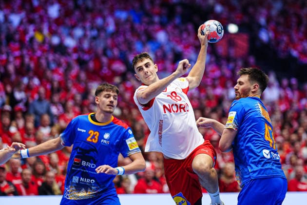 Handball, European Championship, Romania - Denmark