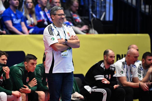 KRISTIANSTAD, SWEDEN 20260118 Hungary s coach JosÃ Rodriguez during the 2026 EHF European Men s Handball Championship the EHF Euro 2026 match between Italy and Hungary at Kristianstad Arena, in Kristianstad, Sweden, on January 18, 2026 KRISTIANSTAD SWEDEN x50090x  Copyright: xJohanxNilsson TTx EHF EURO 2026 ITALY-HUNGARY