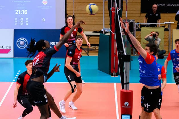 Ludwigsburg 1 BLM 25 26 MTV Ludwigsburg SSC Karlsruhe Nyherowo Omene Ludwigsburg Ludwigsburg Innenstadtsporthalle Baden Württemberg Germany