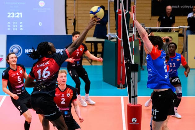 Ludwigsburg 1 BLM 25 26 MTV Ludwigsburg SSC Karlsruhe Nyherowo Omene Ludwigsburg Ludwigsburg Innenstadtsporthalle Baden Württemberg Germany