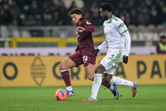 19 Che Adams of Torino in action during the Serie A match between Torino FC and AS Roma at Stadio Olimpico di Torino on January 18, 2026 in Turin, Italy.  Copyright: xAndreaxAmato IPAxSportx xipa-agency.netx xx IPA_70266227 IPA_Agency_IPA70266227