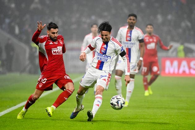 Football, France, Olympique Lyon - Stade Brest