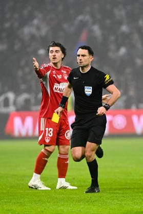 Olympique Lyonnais v Stade Brestois 29 - Ligue 1 McDonald s 2025 2026 10 Romain DEL CASTILLO (sb29) - 03 Nicolas TAGLIAFICO (ol) during the Ligue 1 McDonald s match between Lyon and Brest at Groupama Stadium on January 18, 2026 in Lyon, France. Lyon France  Copyright: xFEPx 776348250