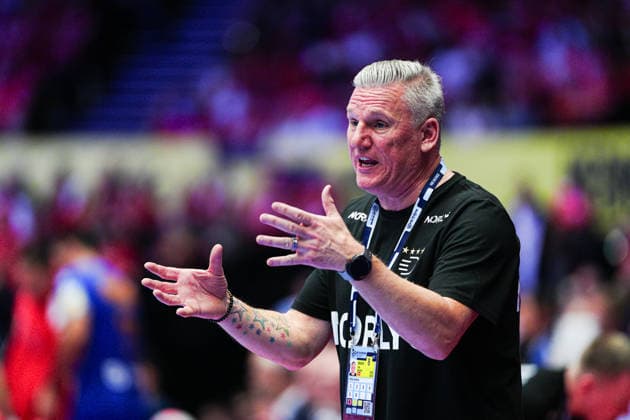 Nikolaj Jacobsen Denmark, Coach DEN, Romania vs Denmark, Handball, EHF European Championship 2026, Group B, Matchday 2, 18 01 2026 DEN, Romania vs Denmark, Handball, EHF European Championship 2026, Group B, Matchday 2, 18 01 2026 Herning Copyright: xEibner-Pressefoto MarcelxvonxFehrnx EP_MFN