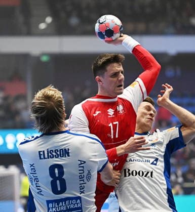 2026.01.18 Kristianstad Szwecja Pilka Reczna Mistrzostwa Europy w pilce recznej mezczyzn 2026 Polska - Islandia N z Andrzej Widomski Foto Norbert Barczyk PressFocus 2026.01.18 Kristianstad Szwecja Handball Men s EHF Euro 2026 Poland - Iceland Andrzej Widomski Credit: Norbert Barczyk PressFocus NEWSPIX.PL --- newspix.pl 