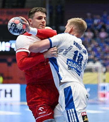 2026.01.18 Kristianstad Szwecja Pilka Reczna Mistrzostwa Europy w pilce recznej mezczyzn 2026 Polska - Islandia N z Andrzej Widomski Foto Norbert Barczyk PressFocus 2026.01.18 Kristianstad Szwecja Handball Men s EHF Euro 2026 Poland - Iceland Andrzej Widomski Credit: Norbert Barczyk PressFocus NEWSPIX.PL --- newspix.pl 