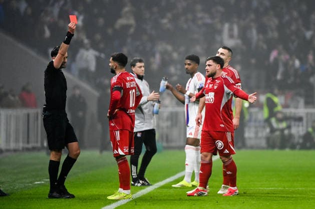Olympique Lyonnais v Stade Brestois 29 - Ligue 1 McDonald s 2025 2026 10 Romain DEL CASTILLO (sb29) during the Ligue 1 McDonald s match between Lyon and Brest at Groupama Stadium on January 18, 2026 in Lyon, France. Lyon France  Copyright: xFEPx 776348250