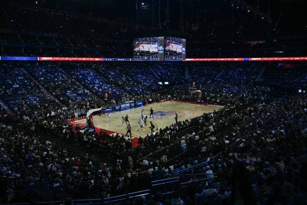 Orlando Magic v Memphis Grizzlies - NBA, Basketball Herren, USA London 2026 LONDON, UNITED KINGDOM – JANUARY 18: A general view inside The O2 Arena during the NBA London 2026 game between the Orlando Magic and the Memphis Grizzlies in London, United Kingdom, on January 18, 2026. Rasid Necati Aslim Anadolu London United Kingdom. Editorial use only. Please get in touch for any other usage.  Copyright: x2026xAnadoluxRasidxNecatixAslimx