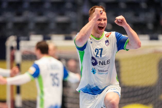 European Handball Championship, Switzerland Slovenia Baerum 20260118 Slovenias Kristjan HorÅ¾en after the European Championship handball match between Switzerland and Slovenia in Unity arena Photo Cornelius Poppe NTB Baerum Norway EDITORIAL USE ONLY RESTRICTED USE FOR BETTING COMPANIES  Copyright: xCorneliusxPoppex xNTBx