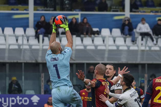 CALCIO - Serie A - Parma Calcio vs Genoa CFC Genoa s Nicola Leali in action during Parma Calcio vs Genoa CFC, Italian soccer Serie A match in Parma, Italy, January 18 2026 Parma Italy  Copyright: xIPAxSport ABACAx