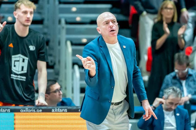 Chemnitz, Germany 18 January 2026 1 BBL 2025 2026 Niners Chemnitz vs FC Bayern Munich In the picture Head Coach Rodrigo Pastore 99 Copyright: xFotostandx xNachtigallx