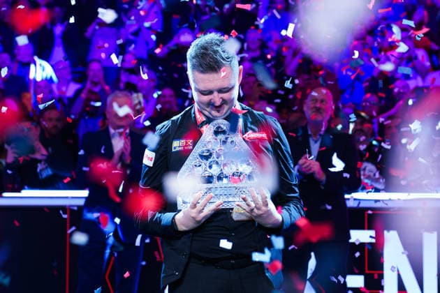 The Johnstone™s Paint Masters Snooker Final 2026 Kyren Wilson lifting the Masters Trophy after winning The Johnstone™s Paint Masters Snooker Final 2026 between John Higgins and Kyren Wilson at Alexandra Palace, London, England on 18 January 2026 Credit: Dylan Hepworth Every Second Media Editorial use only. All images are copyright Every Second Media Limited. No images may be reproduced without prior permission. All rights reserved. Premier League and Football League images are subject to licensing agreements with Football DataCo Limited. see https: www.football-dataco.com Copyright: xIMAGO EveryxSecondxMediax ESM-1765-0066 DylanxHepworthx xEveryxSecondxMediax