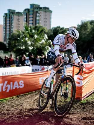 UCI Cyclocross World Cup 2025-2026 Benidorm BENIDORM, SPAIN - JANUARY 18 : Van Der Poel Mathieu (NED) of Alpecin- Premier Tech during the 10th leg of the Benidorm UCI Cyclocross World Cup 2025-2026 a cyclocross race for Men Elite on January 18, 2026 in Benidorm, Spain, 18 01 2026 ( Benidorm Spain  Copyright: xBillyxCeustersx
