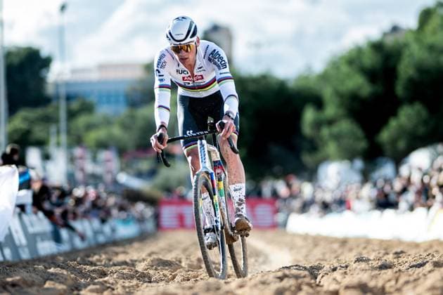 UCI Cyclocross World Cup 2025-2026 Benidorm BENIDORM, SPAIN - JANUARY 18 : Van Der Poel Mathieu (NED) of Alpecin- Premier Tech during the 10th leg of the Benidorm UCI Cyclocross World Cup 2025-2026 a cyclocross race for Men Elite on January 18, 2026 in Benidorm, Spain, 18 01 2026 ( Benidorm Spain  Copyright: xBillyxCeustersx