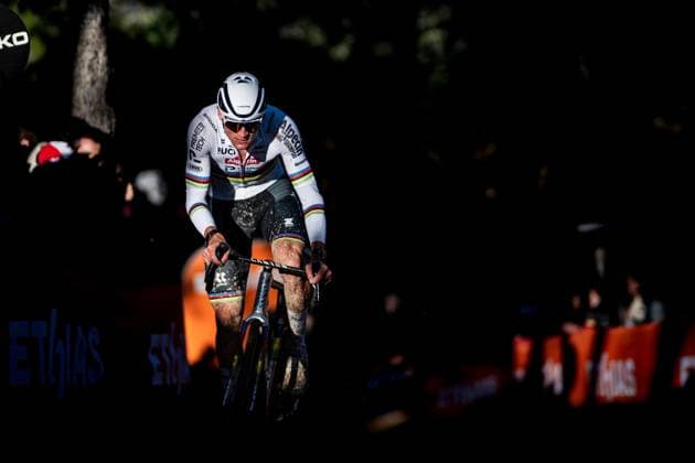 UCI Cyclocross World Cup 2025-2026 Benidorm BENIDORM, SPAIN - JANUARY 18 : Van Der Poel Mathieu (NED) of Alpecin- Premier Tech during the 10th leg of the Benidorm UCI Cyclocross World Cup 2025-2026 a cyclocross race for Men Elite on January 18, 2026 in Benidorm, Spain, 18 01 2026 ( Benidorm Spain  Copyright: xBillyxCeustersx