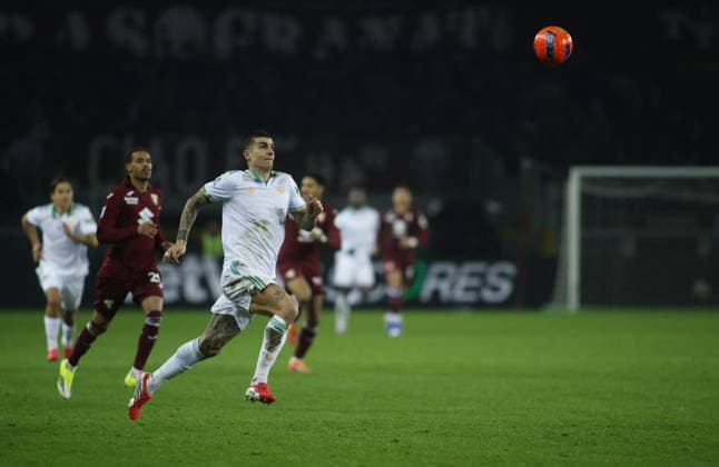 CALCIO - Serie A - Torino FC vs AS Roma Gianluca Mancini of AS Roma during the Italian Serie A, 2025 26 season, football match between Torino FC and AS Roma on 18 January 2026, at Stadio Olimpico Grande Torino, Italy. Photo Nderim KACELI Turin Italy  Copyright: xIPAxSport ABACAx