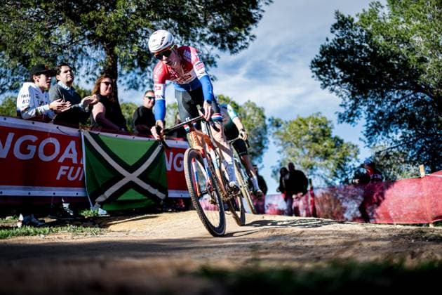 UCI Cyclocross World Cup 2025-2026 Benidorm BENIDORM, SPAIN - JANUARY 18 : Del Grosso Tibor (NED) of Alpecin - Premier Tech during the 10th leg of the Benidorm UCI Cyclocross World Cup 2025-2026 a cyclocross race for Men Elite on January 18, 2026 in Benidorm, Spain, 18 01 2026 ( Benidorm Spain  Copyright: xBillyxCeustersx