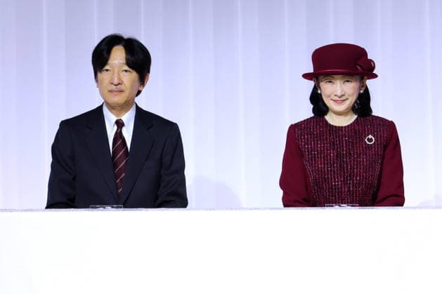Crown Prince Akishino, Princess Kiko, JANUARY 18, 2026 - Olympic : Japan national team, Nationalteam Organization Ceremony for the Milano Cortina 2026 Olympic Winter games, Winterspiele,Spiele, Summer games in Chiba, Japan. Noxthirdxpartyxsales  aflo_316488345