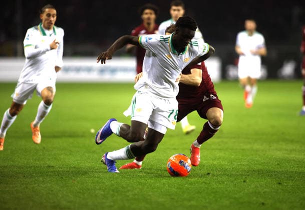 CALCIO - Serie A - Torino FC vs AS Roma Robinio Vaz of AS Roma during the Italian Serie A, 2025 26 season, football match between Torino FC and AS Roma on 18 January 2026, at Stadio Olimpico Grande Torino, Italy. Photo Nderim KACELI Turin Italy  Copyright: xIPAxSport ABACAx