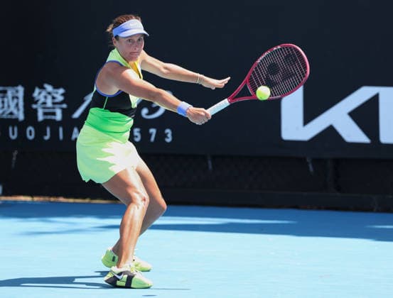 Tatjana Maria GER , Australian Open 2023, Melbourne Park, Melbourne, Victoria, Australia Copyright: xJuergenxHasenkopfx