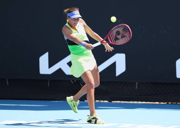 Tatjana Maria GER , Australian Open 2023, Melbourne Park, Melbourne, Victoria, Australia Copyright: xJuergenxHasenkopfx