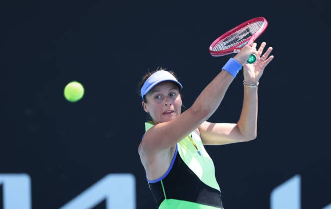 Tatjana Maria GER , Australian Open 2023, Melbourne Park, Melbourne, Victoria, Australia Copyright: xJuergenxHasenkopfx