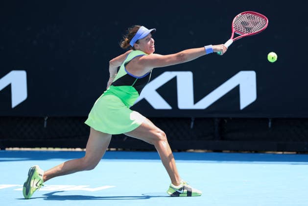Tatjana Maria GER , Australian Open 2023, Melbourne Park, Melbourne, Victoria, Australia Copyright: xJuergenxHasenkopfx