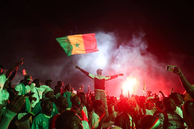 AFCON 2025 celebrations in Dakar DAKAR, SENEGAL - JANUARY 18: Fans gather to celebrate the second continental title after Senegal defeated Morocco 1-0 in the final of the Africa Cup of Nations (AFCON 2025)as the fans form long convoys along major arteries in Dakar, Senegal on January 18, 2026. Cem Ozdel Anadolu Dakar Senegal. Editorial use only. Please get in touch for any other usage.  Copyright: x2026xAnadoluxCemxOzdelx
