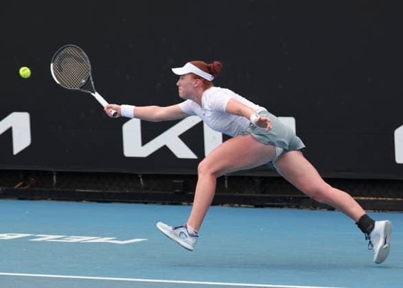 Ella Seidel GER , Australian Open 2023, Melbourne Park, Melbourne, Victoria, Australia Copyright: xJuergenxHasenkopfx