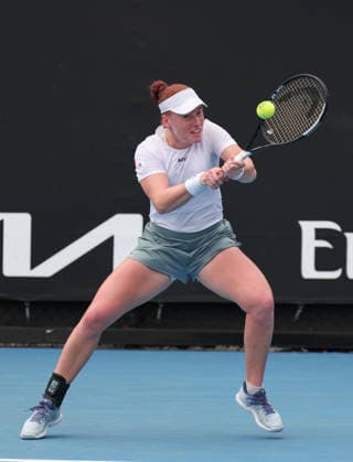 Ella Seidel GER , Australian Open 2023, Melbourne Park, Melbourne, Victoria, Australia Copyright: xJuergenxHasenkopfx