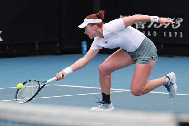 Ella Seidel GER , Australian Open 2023, Melbourne Park, Melbourne, Victoria, Australia Copyright: xJuergenxHasenkopfx