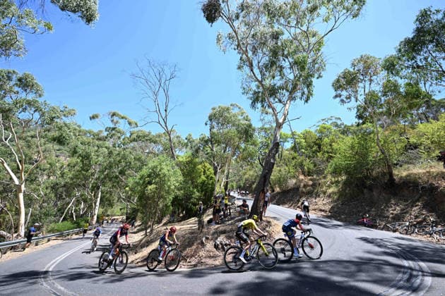 19-01-2026 Tour Down Under Women; Tappa 03 Norwood - Campbelltown; Corkscrew; 