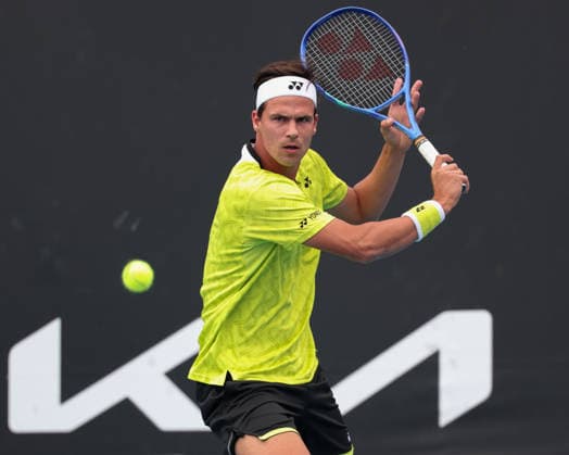 Daniel Altmaier GER , Australian Open 2023, Melbourne Park, Melbourne, Victoria, Australia Copyright: xJuergenxHasenkopfx