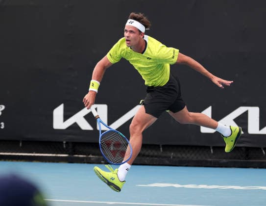 Daniel Altmaier GER , Australian Open 2023, Melbourne Park, Melbourne, Victoria, Australia Copyright: xJuergenxHasenkopfx