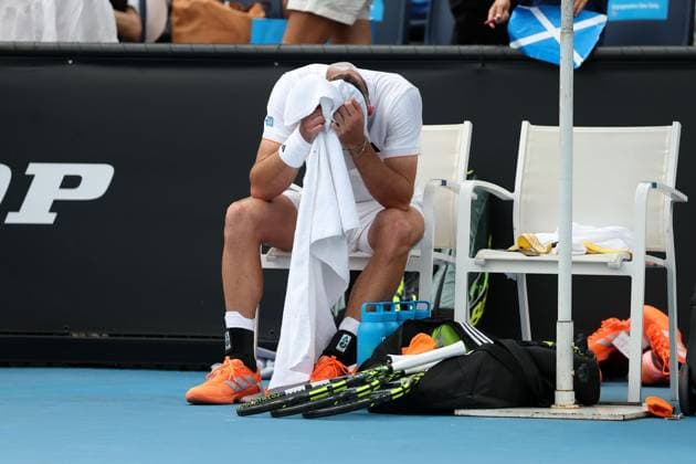 Jacob Fearnley wins his first round match Australian Open tennis tournament, Day Two, Melbourne Park, Australia - 19 Jan 2026Melbourne Melbourne Park Victoria (VIC) Australia  Copyright: xRachelxBach Shutterstockx 16303002bp