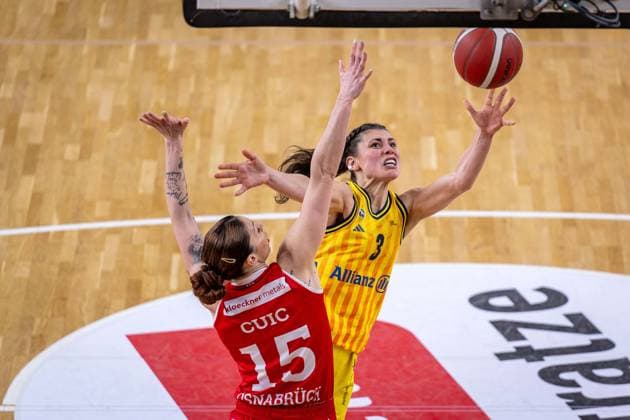 Basketball, DBBL, Alba Berlin - Panthers Osnabrück